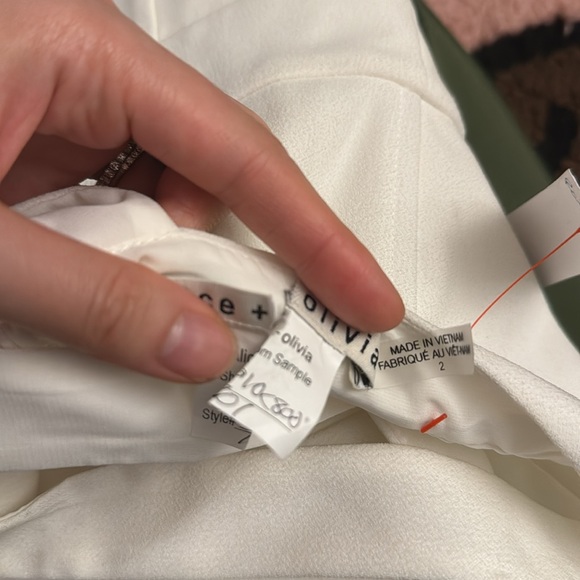 NWT Alice and Olivia high low romper dress - Picture 10 of 13